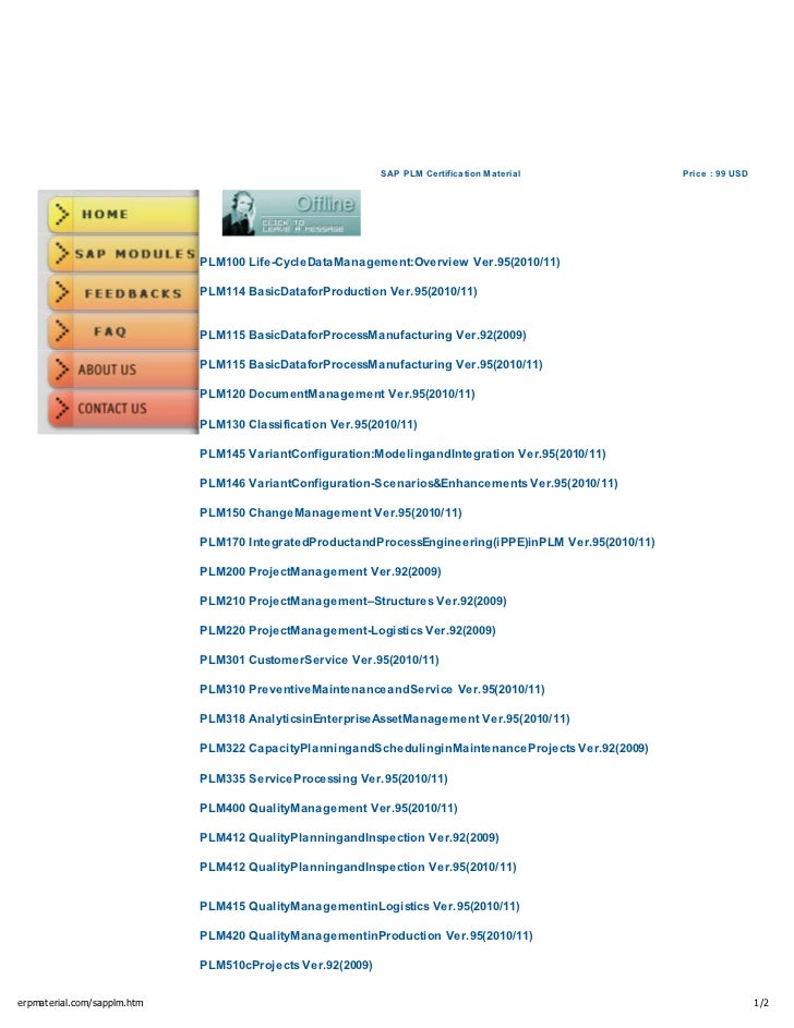 Sap Plm200 Pdf
